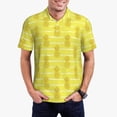 thumbnail image 1 of Fotbe Gold Pineapple Camiseta Polo de Golf para Hombre con Estampado – Camisa Deportiva Transpirable con Cuello Abotonado-X-Large, 1 of 6