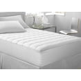 thumbnail image 1 of luxury quilted memory foam mattress pad, 1 of 2