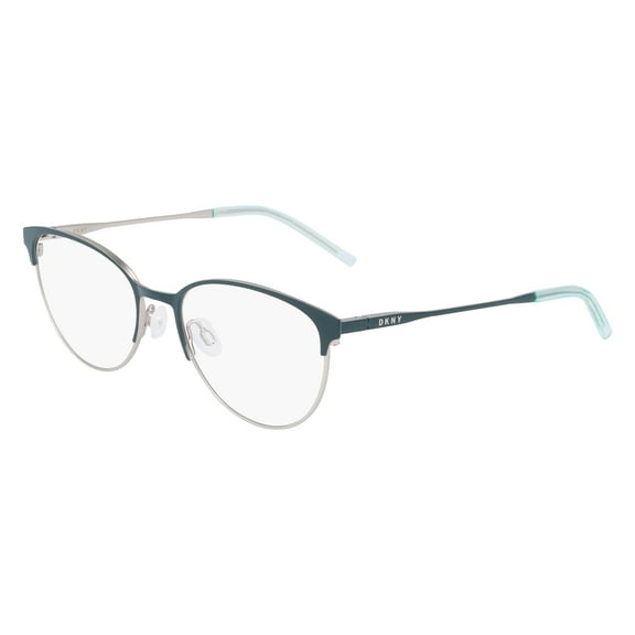 Dkny DK1030 430 Women's Teal/Silver Full Rim Frame Eyeglasses