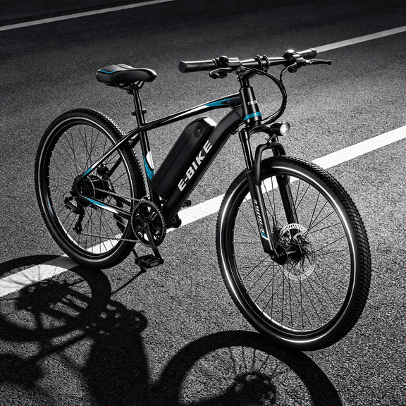 Long-Range 45Miles 749W Ebike with 36V 12ah 432Wh Battery, 26IN, 20MPH, 7-Speed electric bike, UL 2849.