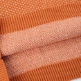 thumbnail image 3 of HNMKIU Chandail Élégant pour Femmes Blouse à Manches Longues Col Rond Décontracté pour Fête pour Sortie Quotidienne et Mode de Rue Z9104-Orange,G, 3 of 4