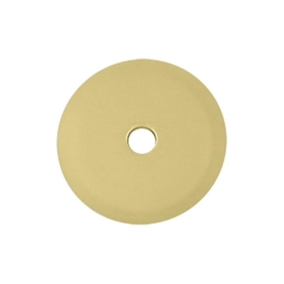 1.25 in. Diameter Base Plate for Knobs- Bright