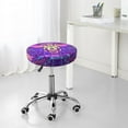 thumbnail image 7 of Naloa Elephant in Tribal Style Round Bar Stool Cushion Cover 12-14 inch, Fits Kitchen, Office, Restaurant Chairs - 14 inch, 7 of 7