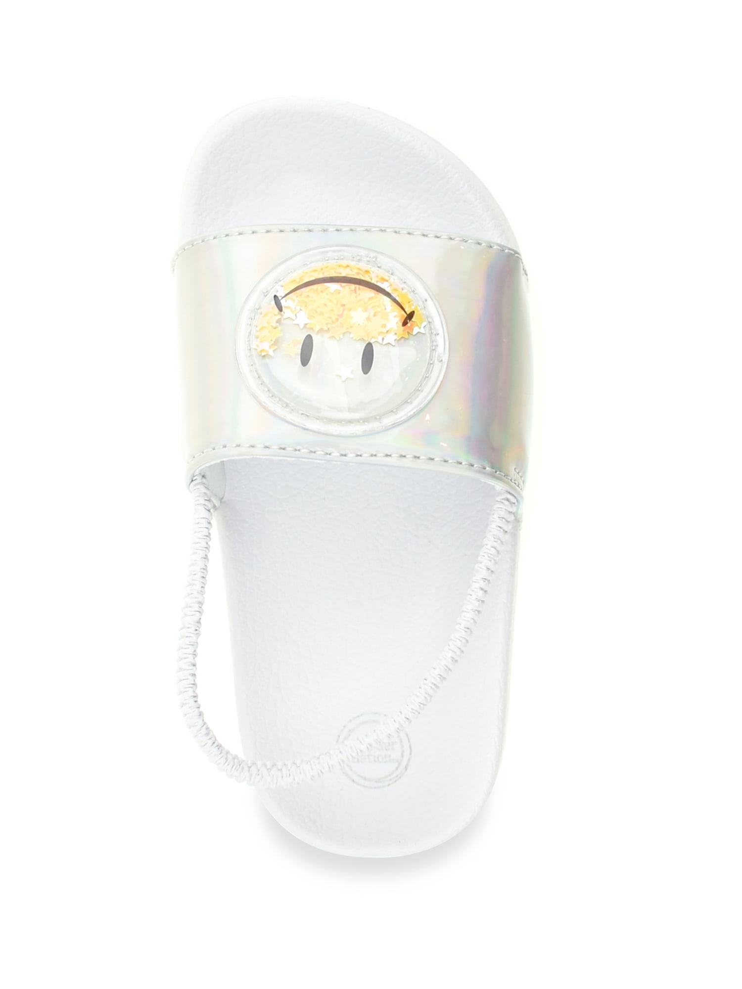 Wonder Nation Little and Big Girls Pool Slide Sandals