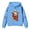 1 Light Blue, variant on Gyujnb Youth Hoodie Shaggy Cow Print Cool Warm Versatile Pullover for Daily Casual Outings (Toddler, Big Boys),11-12 Years