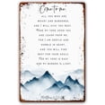 thumbnail image 1 of Bible Verse Wall Art Come to Me All You Who are Weary, Matthew 11 28 Metal Signs Come Unto Me Watercolor Scripture Wall Art Man Cave Pub Sign Metal Plaque (12x16 in), 1 of 5