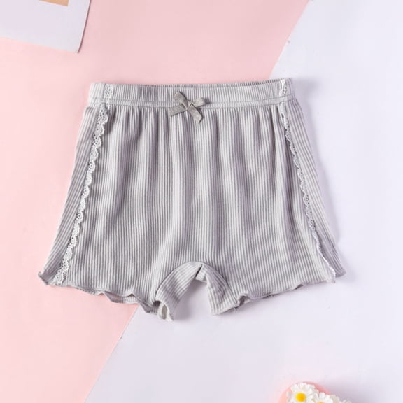 Juslio Girls Shorts Casual Elastic Waist Base Shorts Breathable Stretchy Leggings Sizes 2