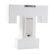 thumbnail image 2 of Lámpara de mesa de noche romántica LED con pilas, lámpara de decoración navideña para el hogar, blanco puro (T), 2 of 2
