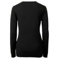 thumbnail image 3 of Women's Cutter & Buck  Black Colorado Rockies City Connect Lakemont Tri-Blend Pullover Sweater, 3 of 3