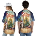 thumbnail image 5 of Merry Christmas Manx Santa Hat Xmas Tree Winter Holiday All Over Print 3D Baseball Shirt Cat Lover Kitten Owner Gifts Softball Sport - 01013, 5 of 6