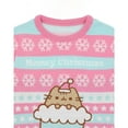 thumbnail image 3 of Pusheen Girls Knitted Christmas Sweatshirt, 3 of 6