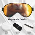 thumbnail image 4 of Fuzoiu Hawaiian Style Guinea Pig Print Sleep Masks,Eye Masks with Adjustable Strap for Sleeping,Night Eye Shade for Women Men,Eye Cover for Full Night's Sleep, Travel and Nap, 4 of 7
