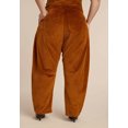 thumbnail image 3 of ELOQUII Women's Plus Size Corduroy Barrel Leg Pants, 3 of 3