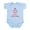 Sky Blue, variant on CafePress - Keep Calm Play Solitaire Infant Bodysuit - Baby Light Bodysuit, Size Newborn - 24 Months
