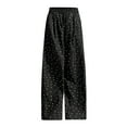 thumbnail image 4 of Otqutp Girls Wide Leg Sweatpants Polka Dot Cute Elastic High Waist Baggy Joggers Pants Spring Summer Casual Loose Pants, 4 of 4