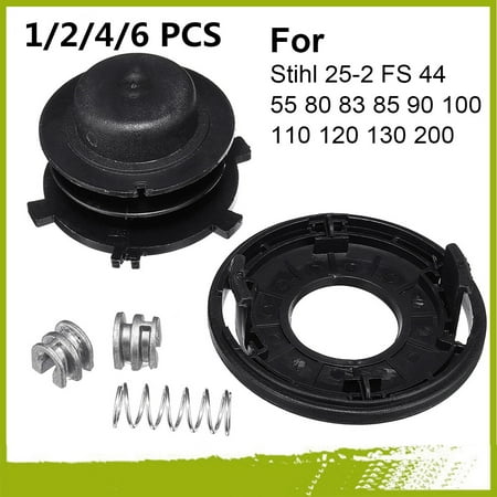 1/2/4/6 PCS Replacement Trimmer Head Rebuild Kit For Stihl 25-2 FS 44/55/80/83 (Best String Trimmer Replacement Head)