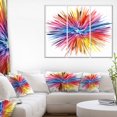 thumbnail image 1 of Impression sur toile « explosion de couleur » Design Art, 1 of 3