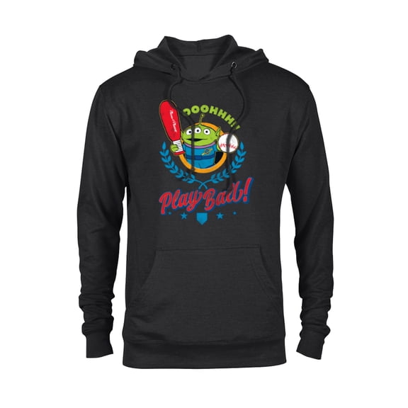 Disney and Pixar’s Toy Story Alien Play Ball Baseball Sports - Pullover Hoodie for Adults - Customized-Black