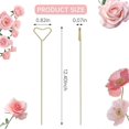 thumbnail image 3 of 40 PCS Floral Card Holder Picks - Flower Card Holder Sticks for Bouquets, Wedding Centerpieces, Pho, 3 of 5