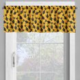 thumbnail image 2 of Ambesonne Halloween Window Valance, Black Cat Vintage, 54" X 18", Black Orange, 2 of 5