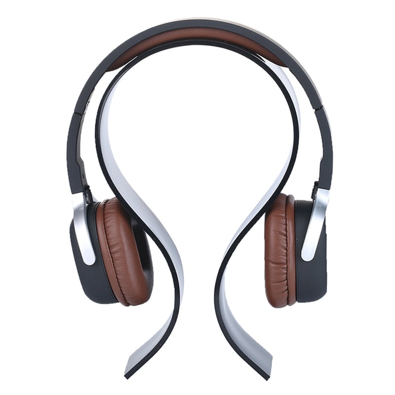 Acrylic Earphone Headset Desk Display Stand Hanger Holder For Headphone 4H
