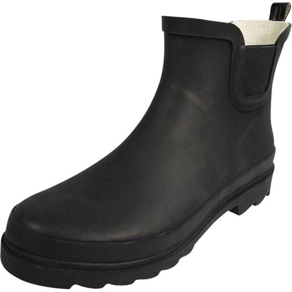 NORTY - Womens Ankle Rain Boots - Ladies Waterproof Winter Spring Garden Boot