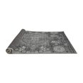 thumbnail image 2 of Ahgly Company Indoor Round Abstract Gray Modern Area Rugs, 7' Round, 2 of 4