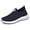 Blue, variant on Women's Sneakers Lightweight Breathable Casual Walking Shoes Comfortable foot arch pad Low Heel