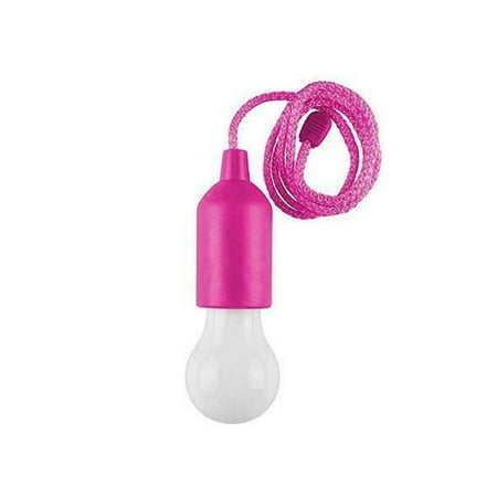 

Colorful Light Bulb Chandelier Portable LED Pull Cord Light Bulb Outdoor Garden Camping Tent Hanging LED Light Lamp Dropship
