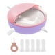 thumbnail image 1 of Comedero para perros y gatos, cuenco para recién nacidos, suministros portátiles para beber para mascotas Rosa, 1 of 9