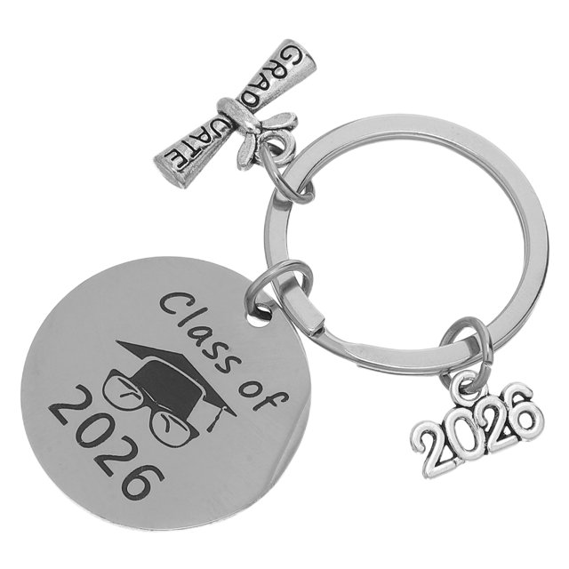ADDHAT Llavero Souvenir De Graduación En Ideal Para Fiesta Y Recuerdo 2026