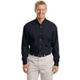 thumbnail image 1 of Camisa de sarga de manga larga Port Authority® Tall. TLS600T Autoridad Portuaria TLS600T, 1 of 1