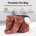 thumbnail image 1 of Bolso de Gato Portátil Bolso de Mascotas Transpirable Bolso de Hombro Portátil Invierno de Moda Cálida Para Mascotas para Perros Pequeños y Gatos Ventilación CÓModa para la, 1 of 7