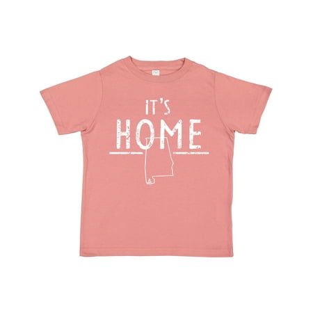 

Inktastic It s Home- Alabama State Outline DIstressed Text Gift Toddler Boy or Toddler Girl T-Shirt