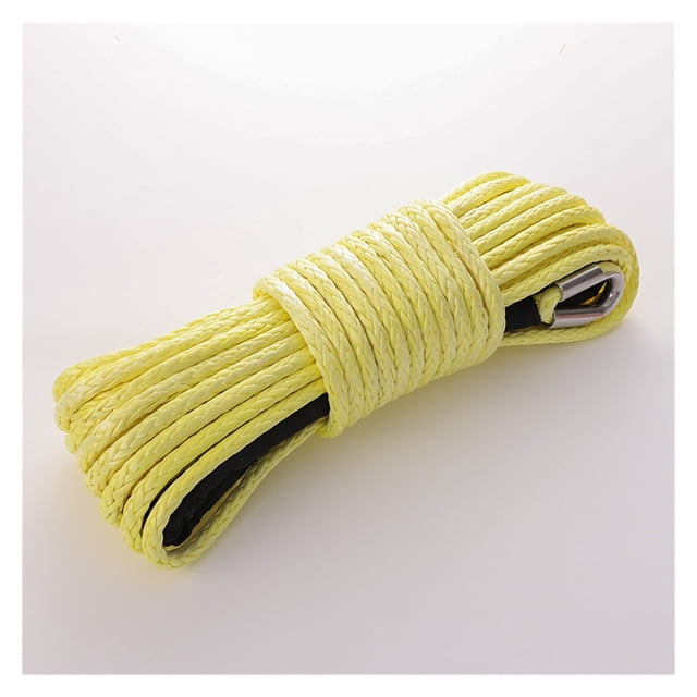 9.5mm * 26M Off-road Winch Rope Traction Rope Rescue Car Trailer Rope Ultra High Molecular Rope ,Easy to Use