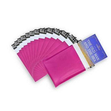 mailers poly envelopes 10x13 postal sealing waterproof self bags pink shipping