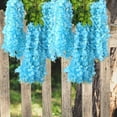 Weaklki Clearance,12 Pieces (Each 45inch) Wisteria Artificial Flower