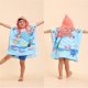 thumbnail image 1 of (dinosaurio) Toalla de baño para niños, toalla de playa para niños, patrones lindos, poncho de baño para niños, capa para niñas, niños y salidas de baño para niños, 1 of 4