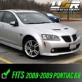 thumbnail image 3 of USR 08-09 G8 Side Marker Lights - Front Bumper Sidemarkers Lamps Set (Left + Right) Compatible with 2008-2009 Pontiac G8 GT GXP (Clear Lens with Amber Bulbs), 3 of 9