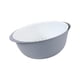 thumbnail image 2 of Juego de colador de cocina, cuenco para lavar y colador, duradero, apilable para uso doméstico, para ensaladas gris grande, 2 of 7