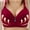 Wine, variant on GaThRRgYP Bras for Women GaThRRgYP,Ladies Traceless Comfortable No Steel Ring Breathable Gathering Bra Woman underwear