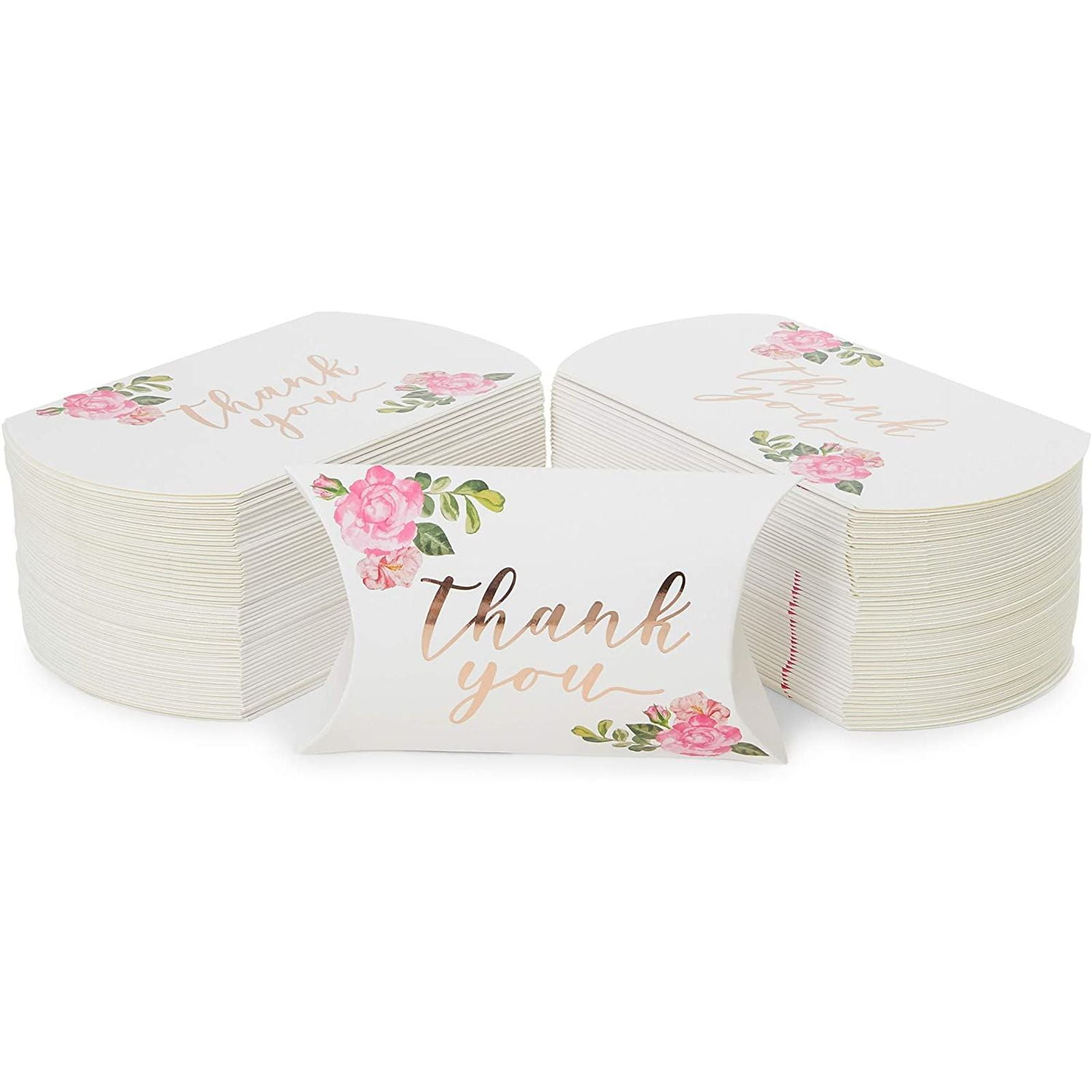 100pcs Cute Kraft Paper Pillow Party Favour Gift Candy Bag Wedding Favor Box 