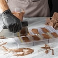 thumbnail image 3 of Crystalia Polycarbonate Animals Shape Chocolate Molds 8 Independent 3D Clear Cavities for DIY, 3 of 6