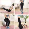 thumbnail image 2 of Resistance Training 4 Tube Pedal Resistance Band Sit-up Pull Rope Fitness Pedal Exerciser Tension Rope Sport Trainer Equipment, 2 of 5
