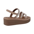 thumbnail image 3 of Sandalias NOMADAS Mujer Suela Alta Comodas Correa rosa 23, 3 of 4