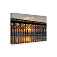 thumbnail image 2 of Trademark Fine Art 'Pier Reflections II' Canvas Art by Danny Head, 2 of 4