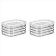 thumbnail image 1 of 2X Contenedor de Almacenamiento de Tocino para Refrigerador, Contenedor Apilable para Fiambres, Contenedor de Jamón y Queso para Refrigerador, Almacenamiento en Frío, 1 of 5