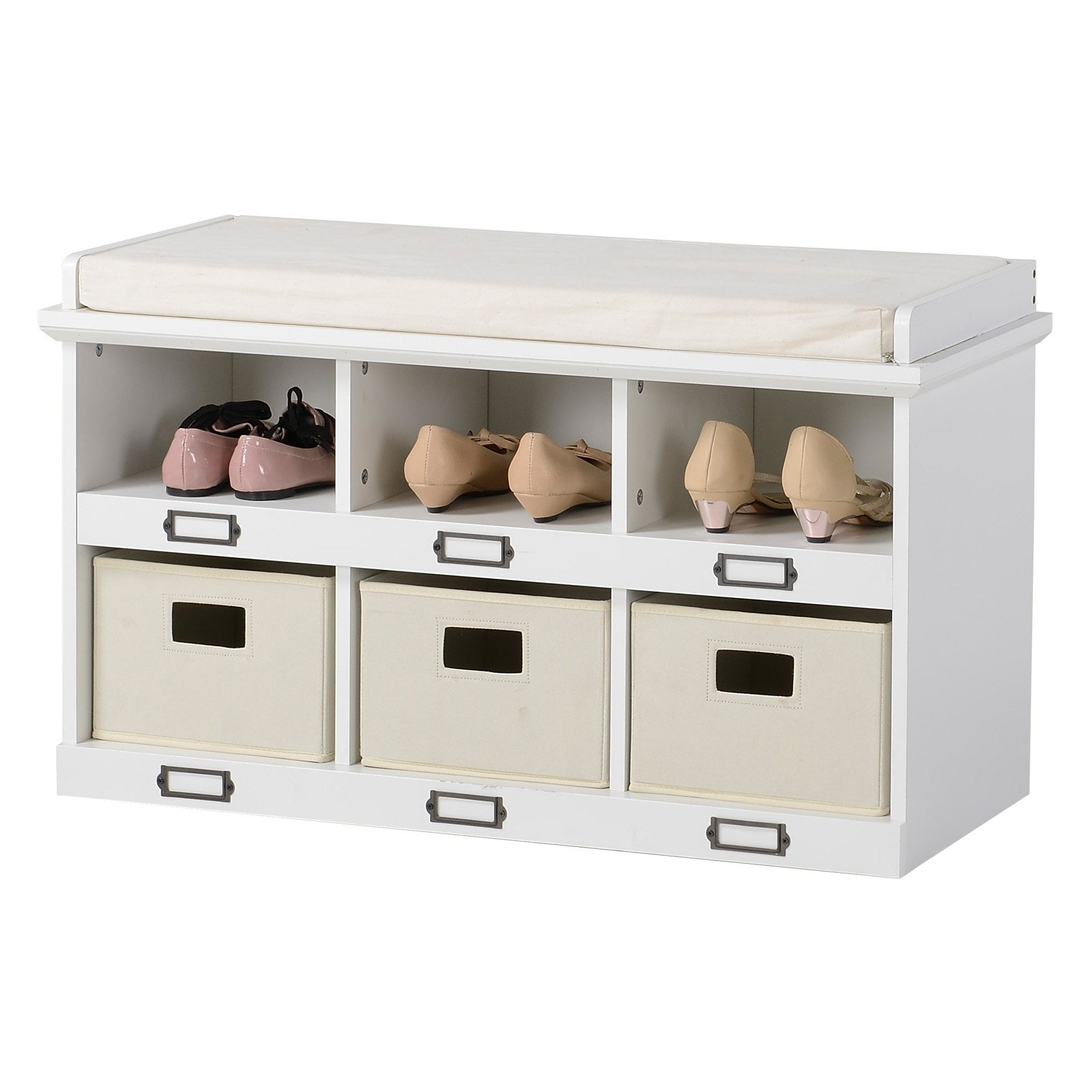 Homestar Orlando Storage Bench White