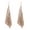 Gold, variant on Trendy Metal Sequin Geometric Sheet Long Drop Dangle Earrings