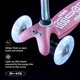 thumbnail image 4 of Patinete Micro Mini Deluxe con purpurina LED ajustable rosa, 4 of 7